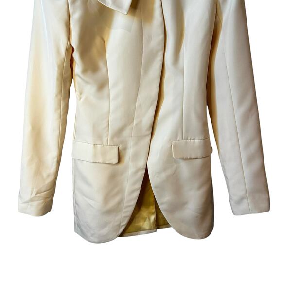 Head of State New Women's Lola Back Cutout Blazer Jacket Size Small Made in USA - Picture 6 of 11